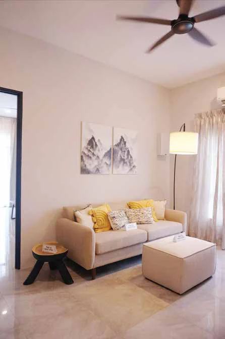 Pulai Heights living room interior